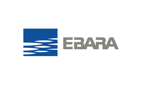 The logo of Ebara