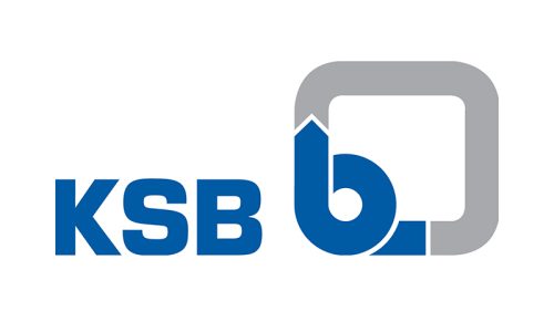 The logo of KSB